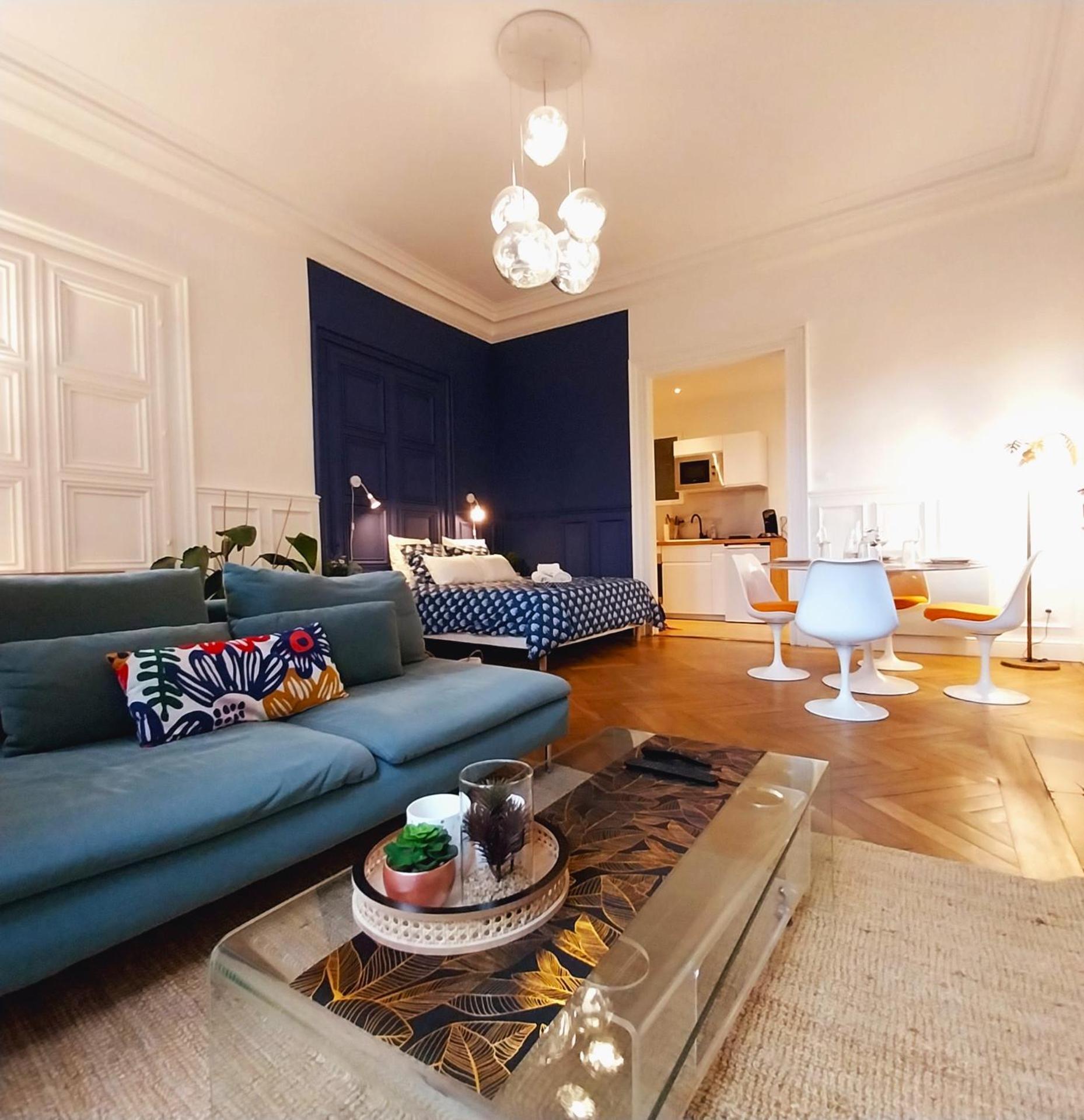 Le Carre Bleu - Studio Confort - Centre-Ville دْييب المظهر الخارجي الصورة